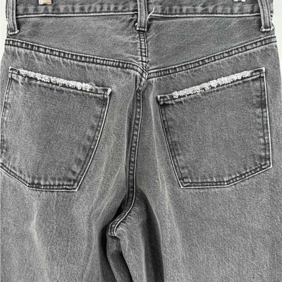 Old Navy Extra High-Rise Balloon Jeans Black Wash Size 10 - Picture 9 of 11